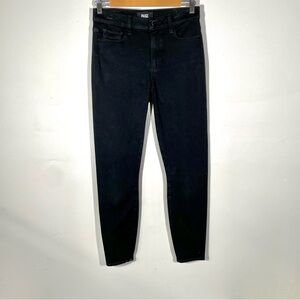 PAIGE Black Jeans Women’s Stretch Slim Ankle Pants Size 27